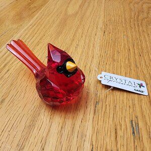 NWT Crystal Expressions Crystal Cardinal Ornament